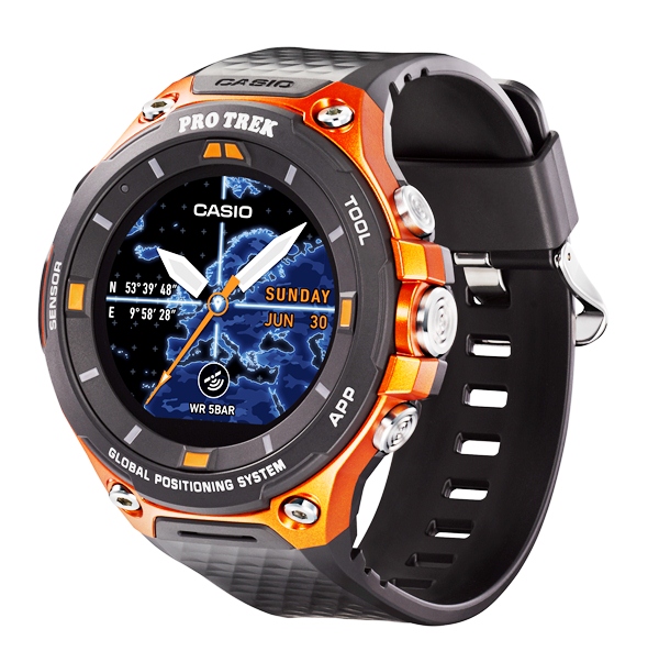 Casio Smart Outdoor Watch WSD-F20 naranja